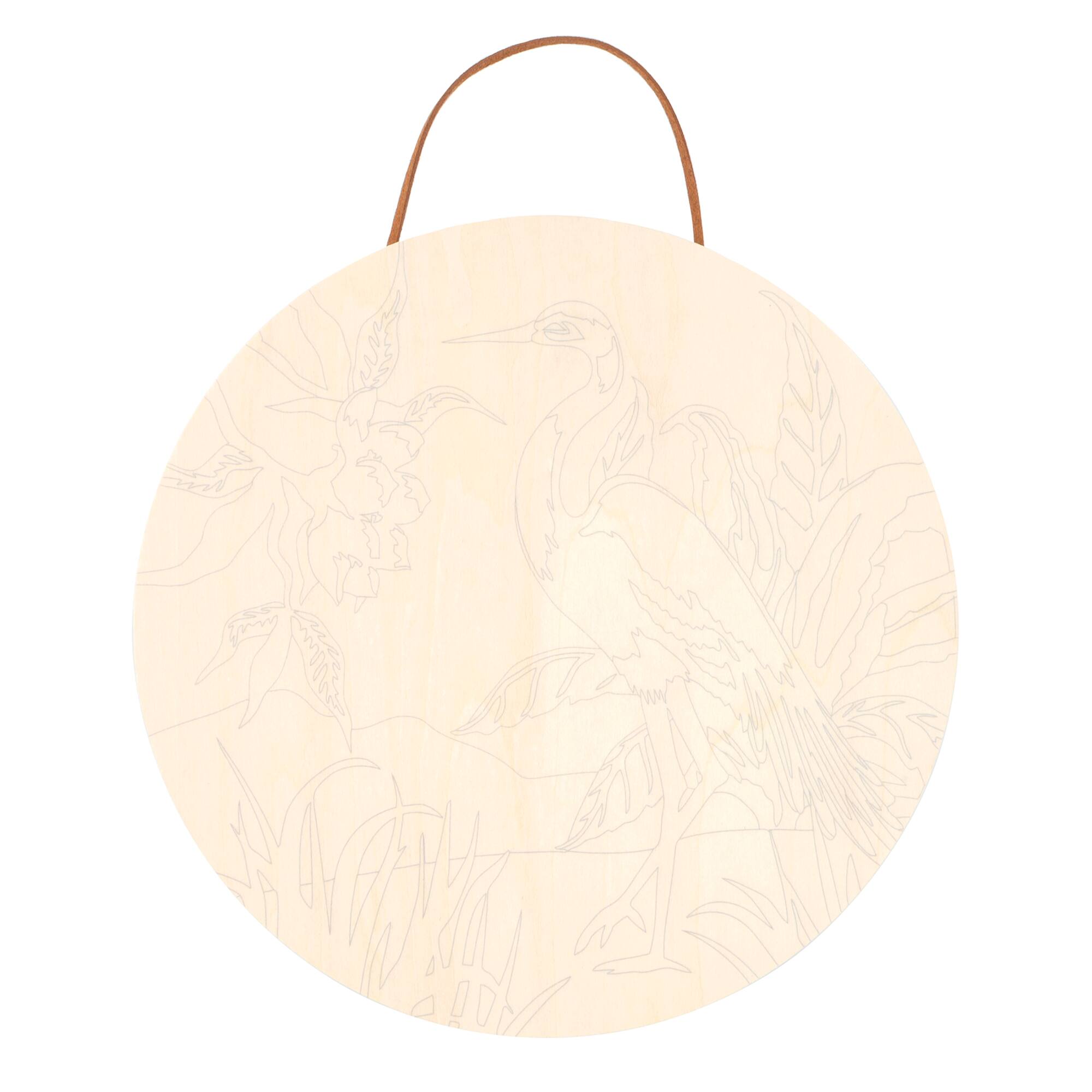 8" Paint-by-Number Plywood Surface Kit by Artist's Loft®